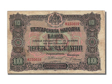 Bulgaria, 10 Leva Zlatni, 1917, KM #22a, EF(40-45), K 230659