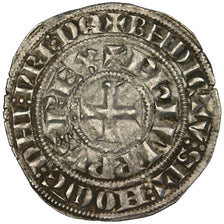 FRANCE, Maille Blanche, AU(55-58), Silver, Duplessy #215, 1.80