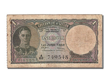 Sri Lanka, 1 Rupee, 1948, 1948-06-01, VF(20-25), A/82 749548