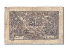 Romania, 2 Lei, 1915, KM #18, 1915-03-12, VF(30-35), 0054 U.1072