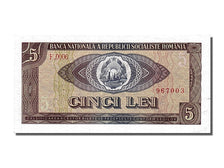 Romania, 5 Lei, 1966, KM #93a, UNC(63), F.0006