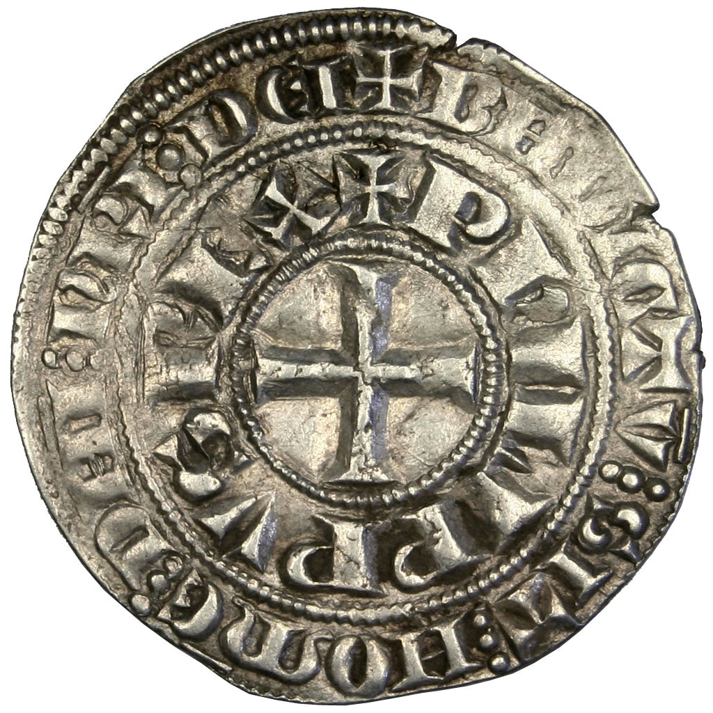 FRANCE, Maille Blanche, AU(55-58), Silver, Duplessy #215, 2.10