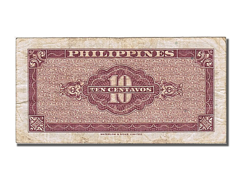 Philippines, 10 Centavos, 1949, KM #128a, EF(40-45), T/T 899714