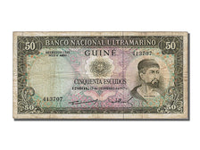 Biljet, Portugees Guinea, 50 Escudos, 1971, 1971-12-17, TTB