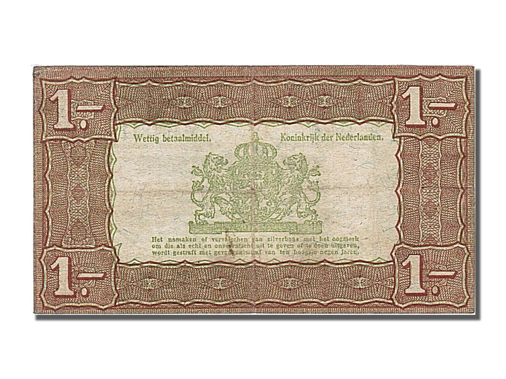 Netherlands, 1 Gulden, 1938, KM #61, 1938-10-01, AU(50-53), EJ 491811