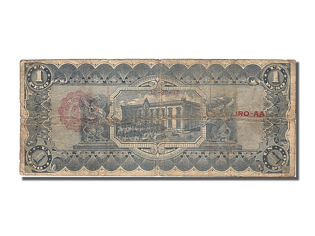 Mexico - Revolutionary, 1 Peso, 1914, KM #S529a, 1914-02-10, VG(8-10), 7588751