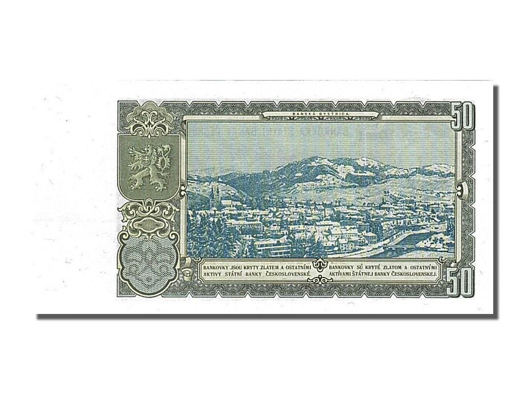Banknote, Czechoslovakia, 50 Korun, 1953, UNC(65-70)