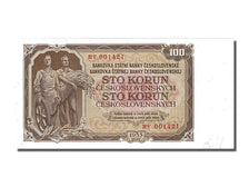 Banconote, Cecoslovacchia, 100 Korun, 1953, FDS