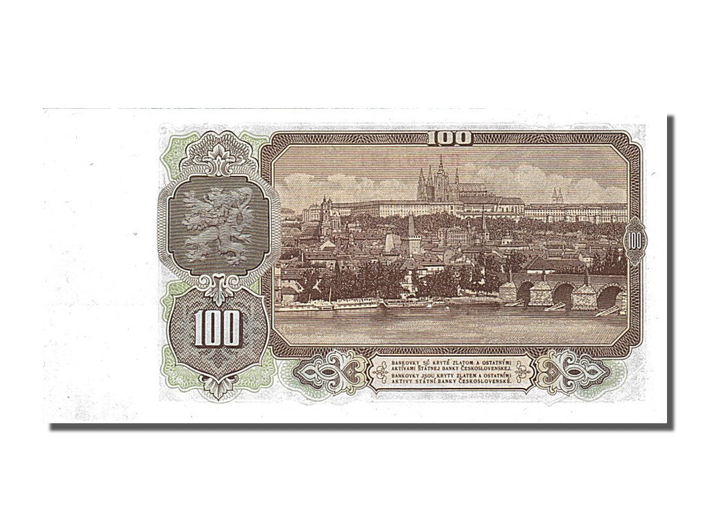 Banconote, Cecoslovacchia, 100 Korun, 1953, FDS
