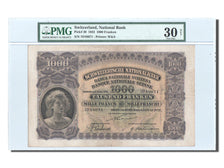 Geldschein, Schweiz, 1000 Franken, 1923, 1923-01-01, KM:30, graded, PMG