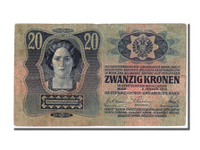 Czechoslovakia, 20 Korun, 1913, KM #2, 1913-01-02, EF(40-45), 415095