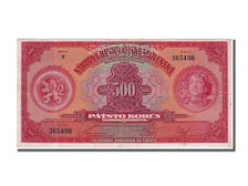 Banknote, Czechoslovakia, 500 Korun, 1929, 1929-05-02, UNC(63)
