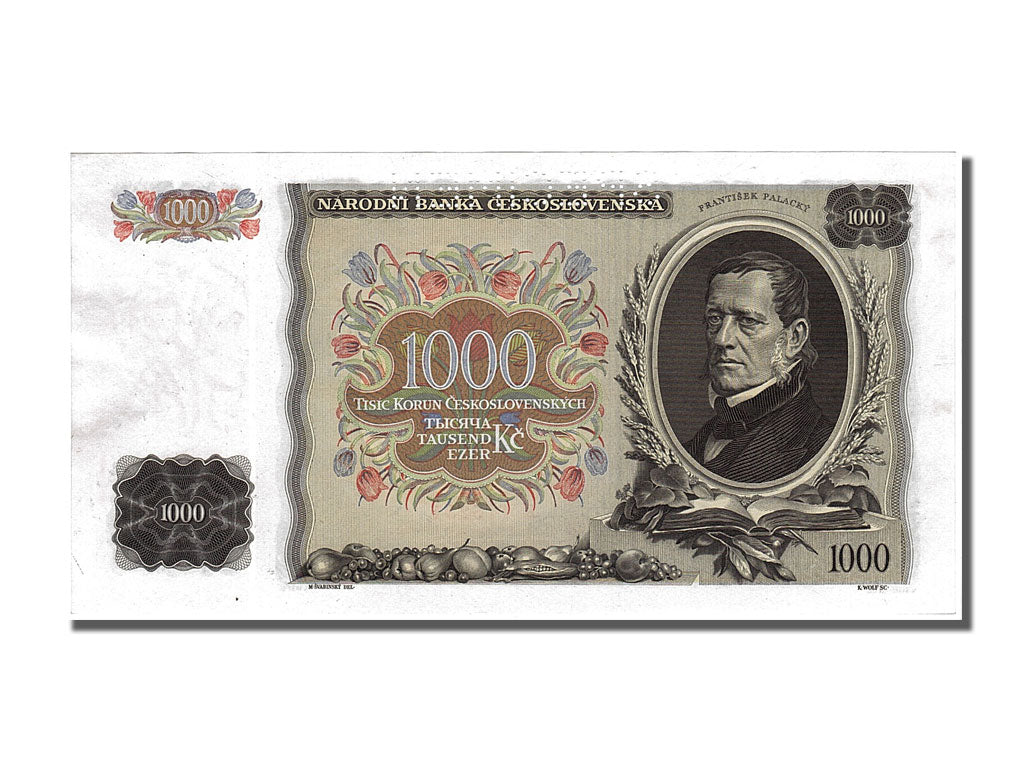 Cecoslovacchia, 1000 Korun, 1934, 1934-05-25, FDS