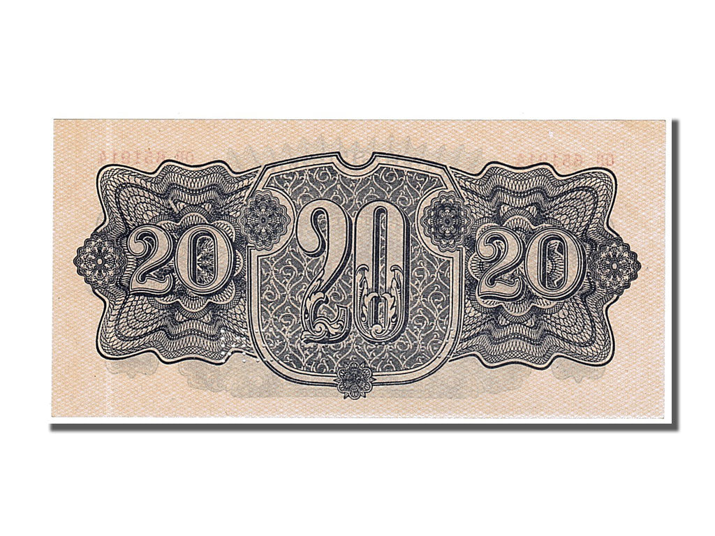 Czechoslovakia, 20 Korun, 1944, KM #47s, UNC(65-70), OB 651914