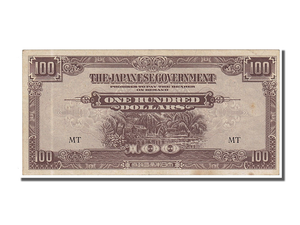 Malesia, 100 Dollars, 1944, SPL