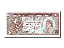 Banknote, Hong Kong, 1 Cent, 1961, UNC(65-70)