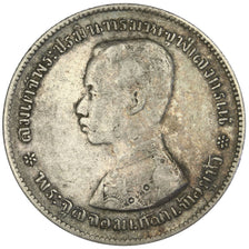 Thailandia, Rama V, Baht, BB, Argento, KM:34