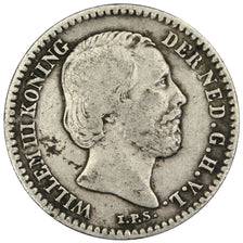NETHERLANDS, 10 Cents, 1890, KM #80, VF(30-35), Silver, 15, 1.35