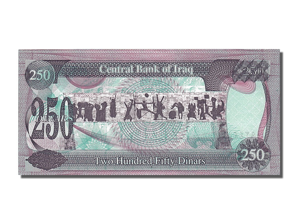 Banconote, Iraq, 250 Dinars, 1994, FDS