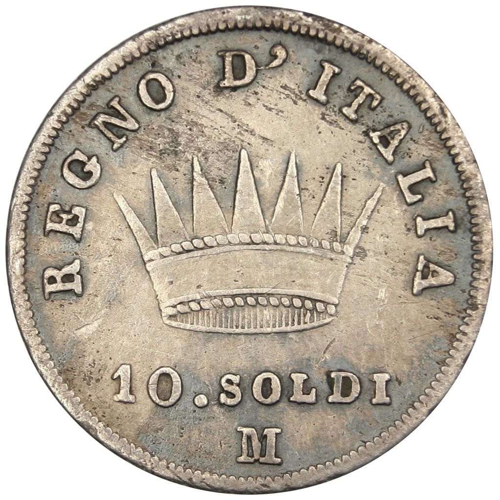 Italie, Royaume de Napoléon, 10 Soldi