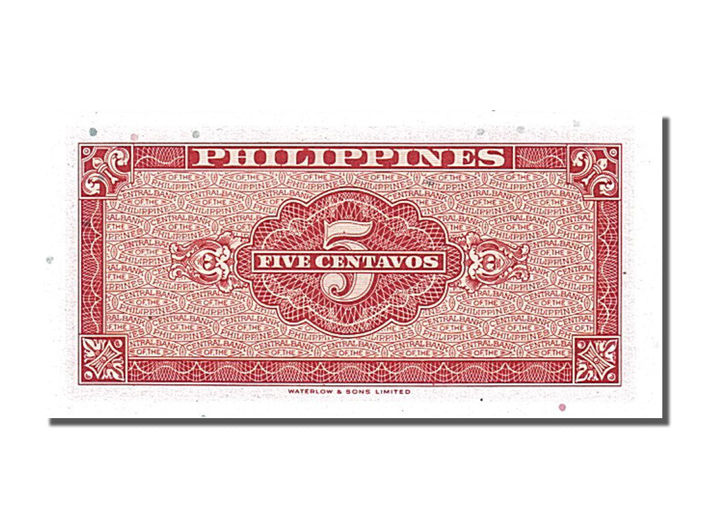 Banknot, Filipiny, 5 Centavos, UNC(65-70)