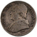 ITALIAN STATES, 20 Baiocchi, 1866, Roma, KM #1360a, VF(30-35), Silver, 5.21