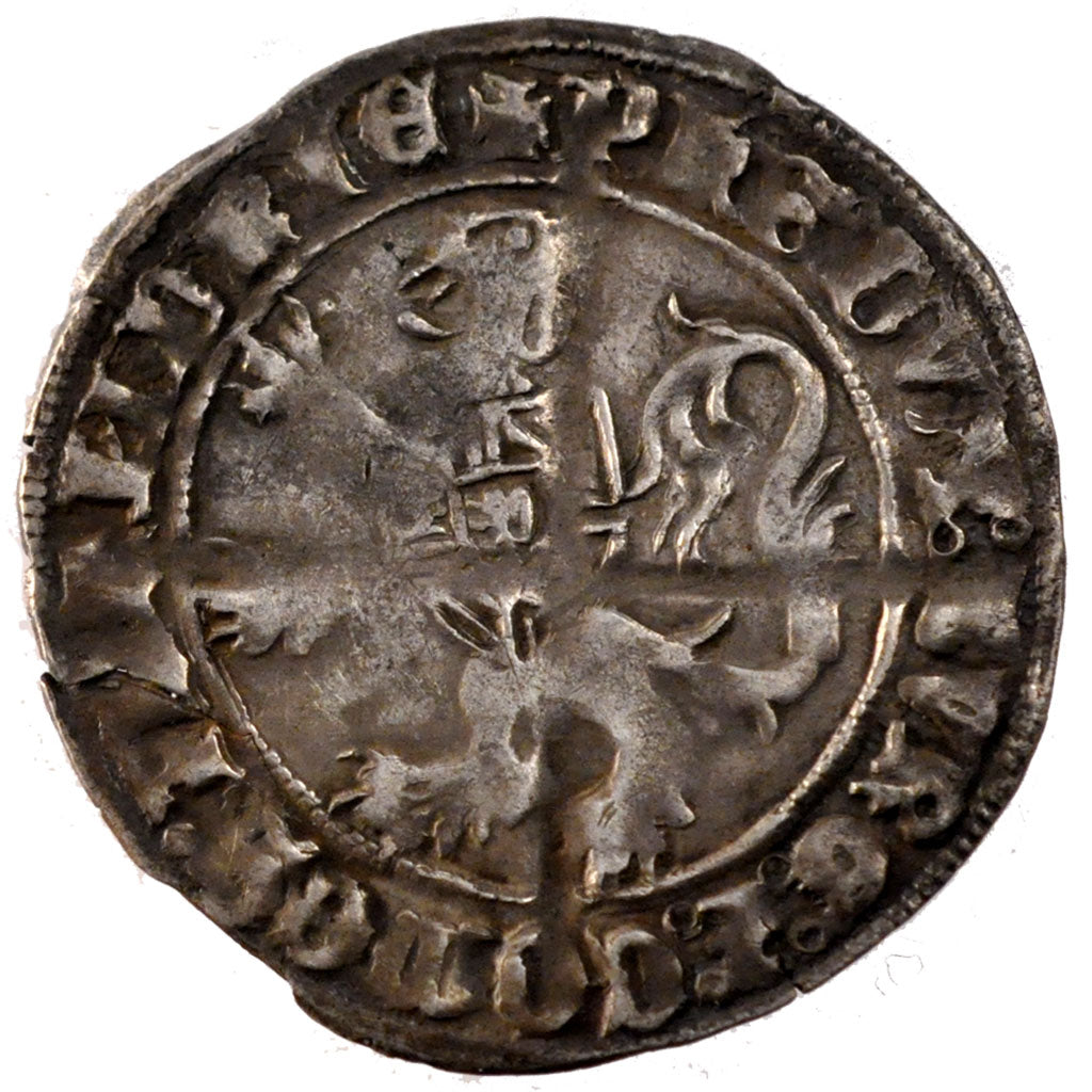 FRANCE, Double Gros, EF(40-45), Silver, Boudeau #2260, 3.30
