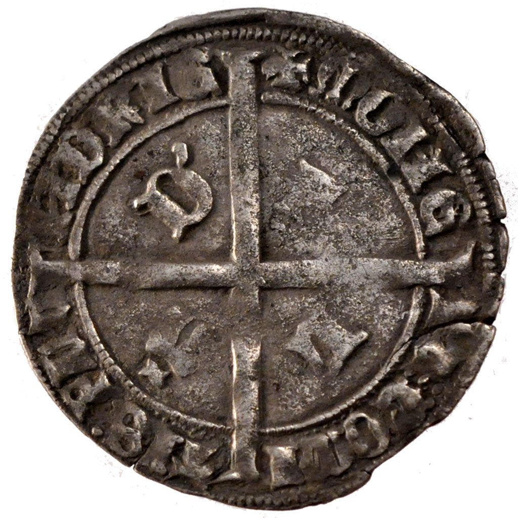 FRANCE, Double Gros, EF(40-45), Silver, Boudeau #2260, 3.30