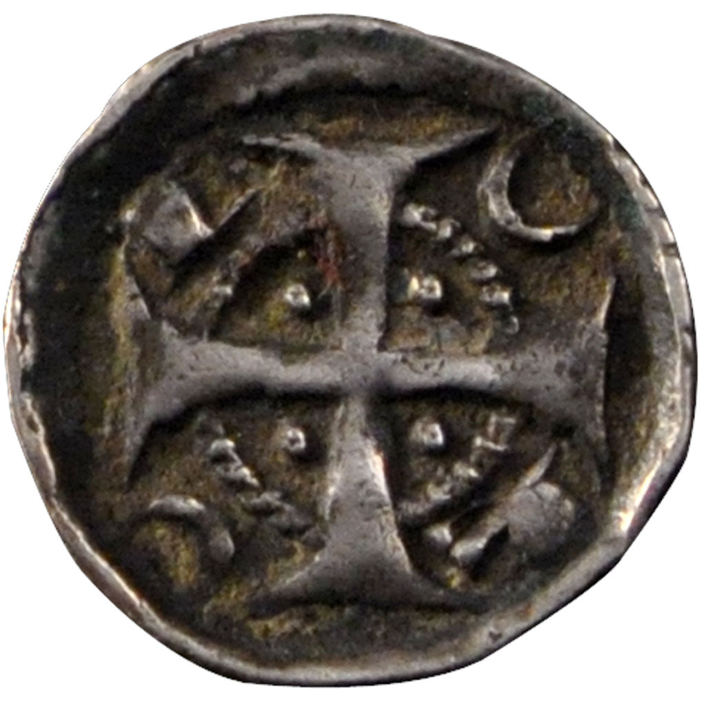 FRANCE, Denarius, Lille, AU(50-53), Silver, Boudeau #2190, 0.46
