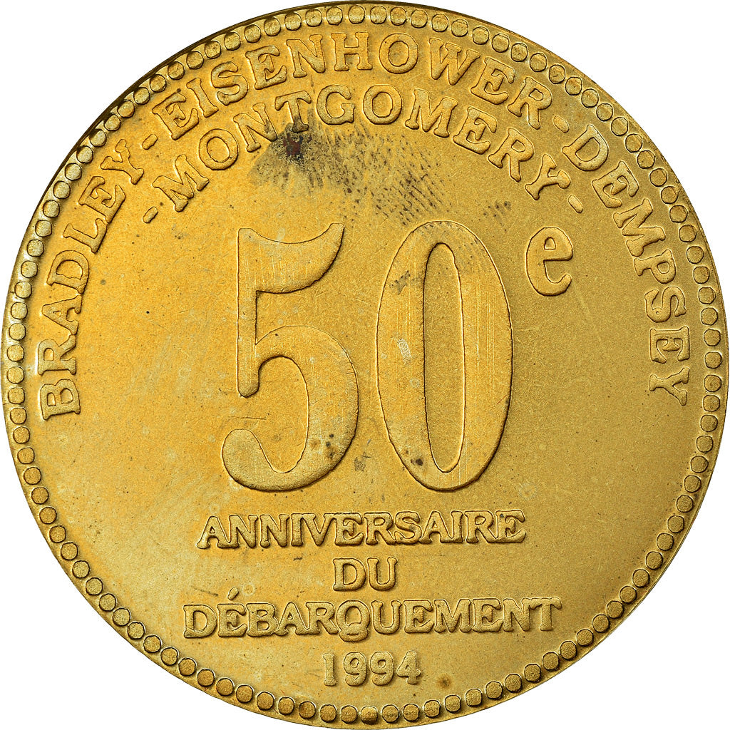 Francia, medaglia, Opération Overlord, 50ème Anniversaire du Débarquement