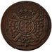 FRENCH STATES, 20 Sols, 1708, Lille, KM #7, AU(50-53), Copper, Boudeau #2313,...