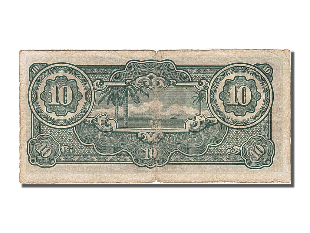 Geldschein, MALAYA, 10 Dollars, 1942, S