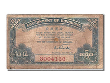 Hong Kong, 5 Cents, 1941, KM #314, F(12-15), 3004133