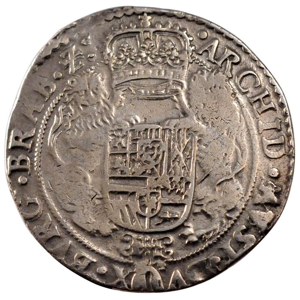 Belgio, 1/2 Ducaton, 1638, Anvers, MB+, Argento