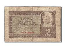 Poland, 2 Zlote, 1941, KM #100, 1941-08-01, F(12-15), AA 6358689
