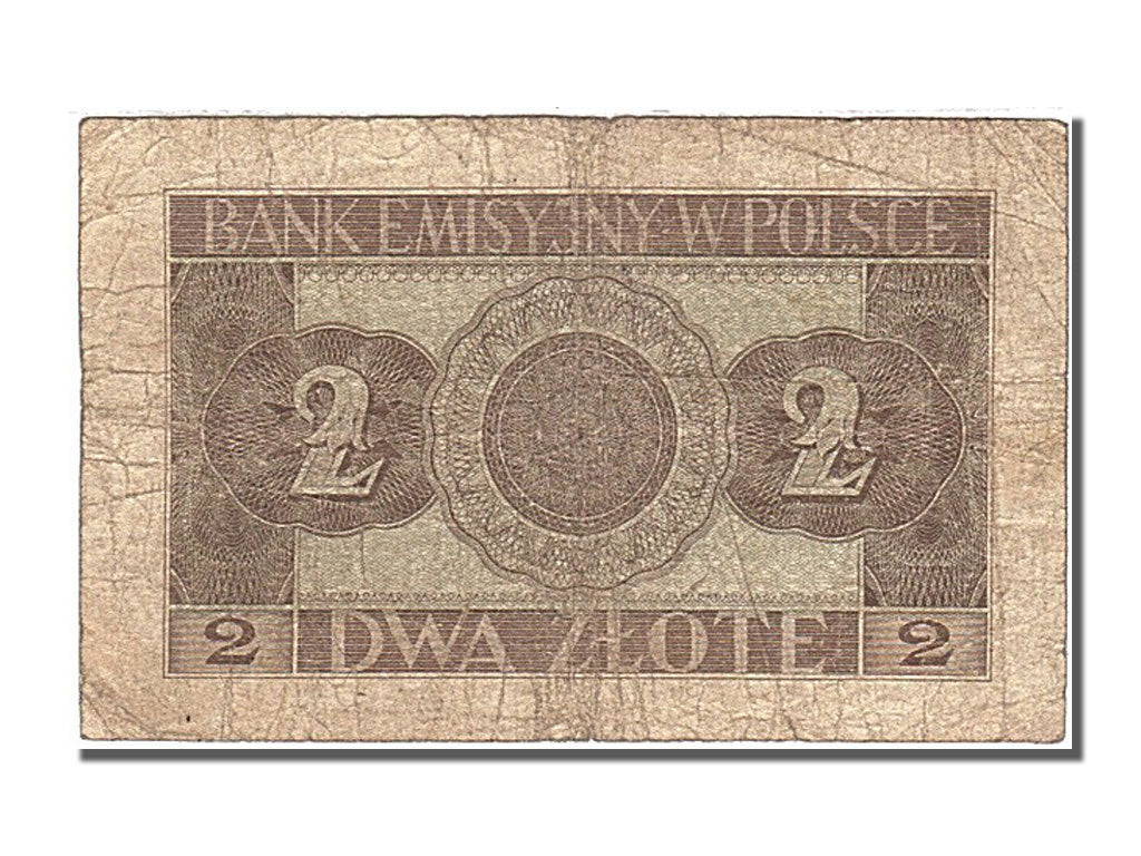 Poland, 2 Zlote, 1941, KM #100, 1941-08-01, F(12-15), AA 6358689