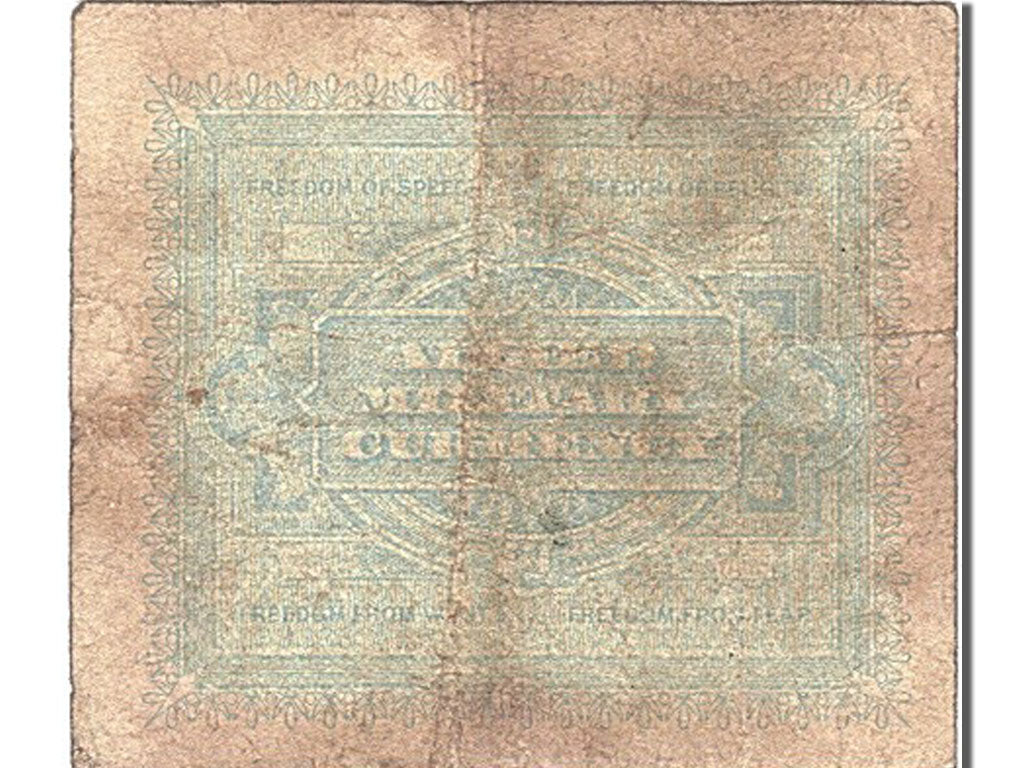 Italy, 2 Lire, 1943, KM #M11b, VF(20-25), A 09483927 A