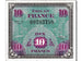 Francia, 10 Francs, 1944 Flag/France, 1944, KM:116a, 1944-06-01, SPL, Fayette...