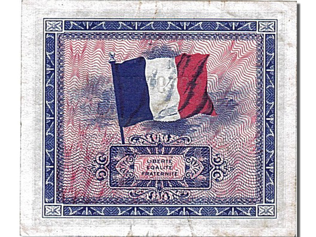 Francia, 10 Francs, 1944 Flag/France, 1944, KM:116a, 1944-06-01, SPL, Fayette...