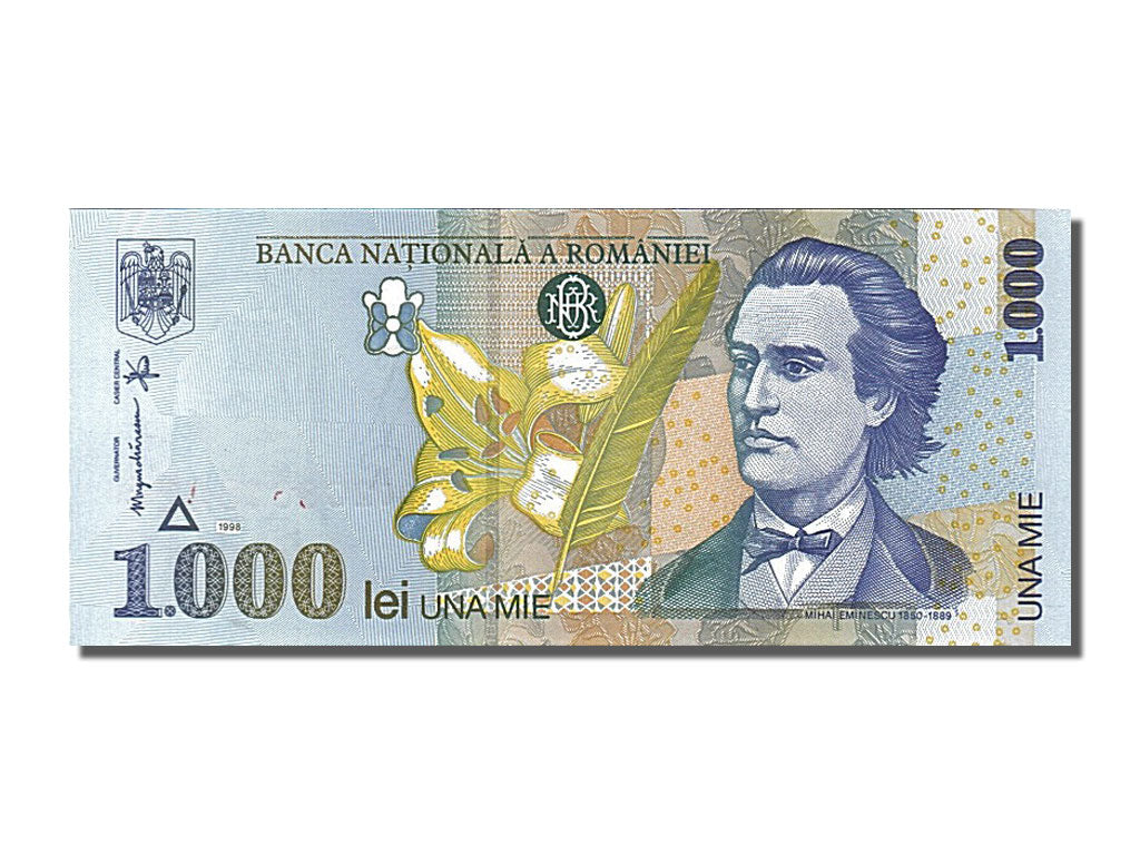 Banknote, Romania, 1000 Lei, 1998, UNC(65-70)