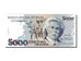 Banknote, Brazil, 5000 Cruzeiros, 1993, UNC(65-70)