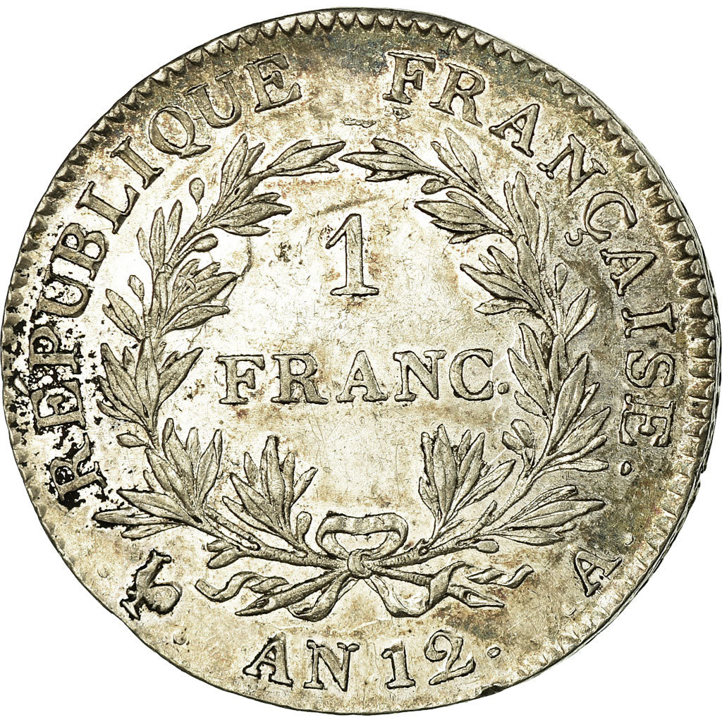 Coin, France, Napoléon I, Franc, 1803, Paris, MS(60-62), Silver, Gadoury:442
