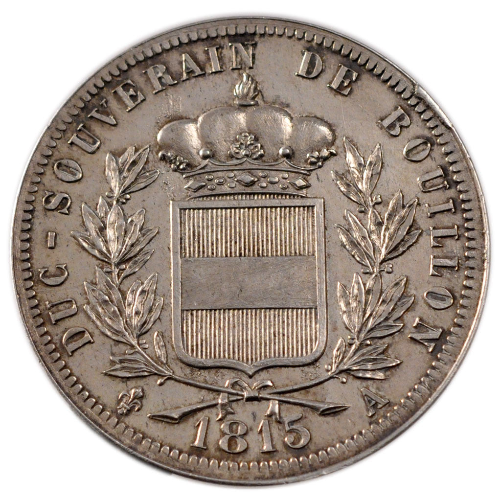 FRANCE, 5 Francs, 1815, MS(60-62), Silver, 25.68