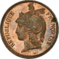 Coin, France, Essai-piéfort Concours de Alard, 10 Centimes, 1848, MS(60-62)