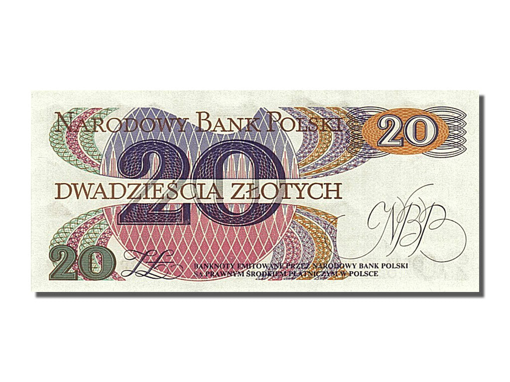 Banknote, Poland, 20 Zlotych, 1982, 1982-06-01, UNC(65-70)