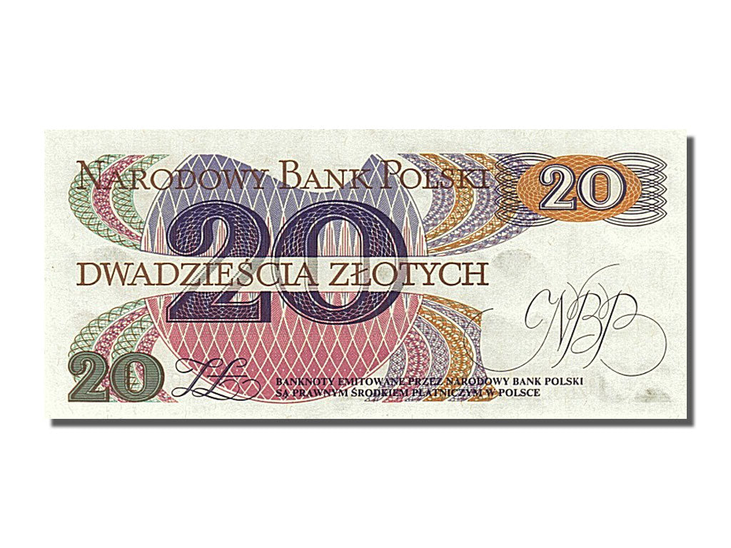 Banknote, Poland, 20 Zlotych, 1982, 1982-06-01, UNC(65-70)