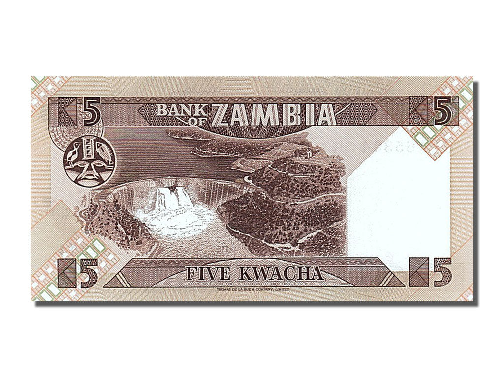 Banknote, Zambia, 5 Kwacha, 1980, UNC(65-70)