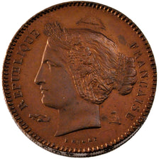 FRANCE, 10 Centimes, 1848, MS(60-62), Copper, Gadoury #239AP, 40.66