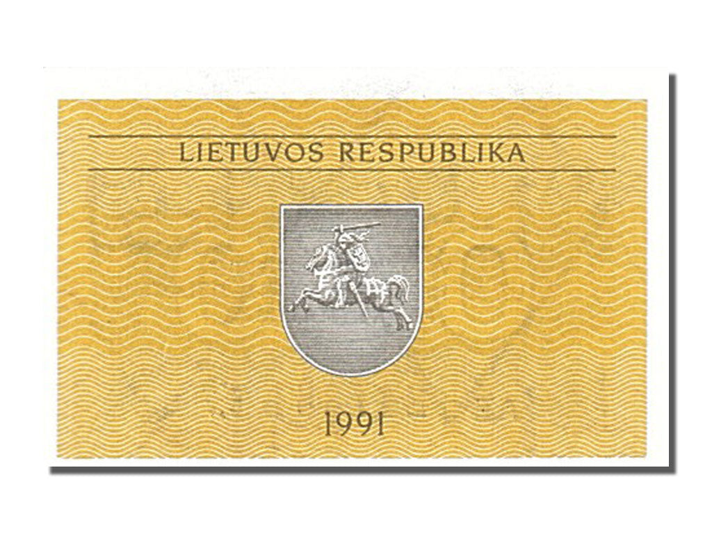 Banknote, Lithuania, 0.50 Talonas, 1991, UNC(65-70)