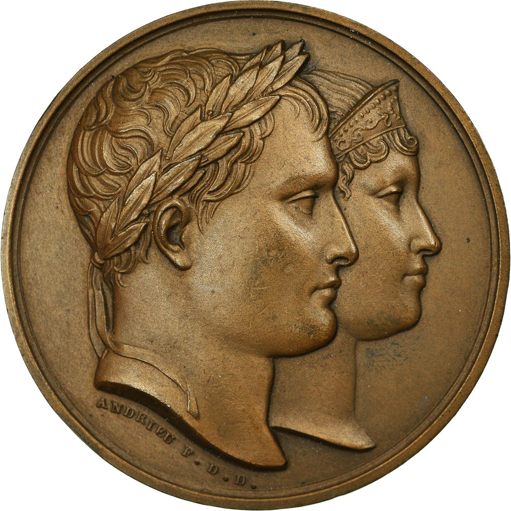 France, Médaille, Mariage de Napoléon Ier et Marie-Louise d'Autriche, History